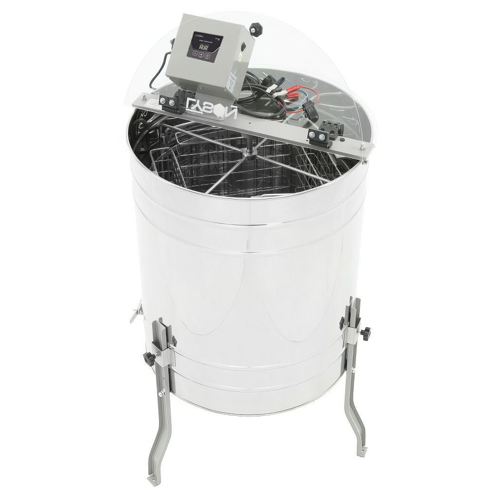 Extractor de miel Lysoň Optima 4 c. reversible manual eléctrico 230V P60