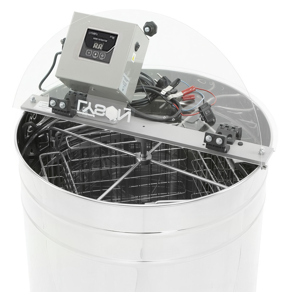 Extractor de miel Lysoň Optima 4 c. reversible manual eléctrico 230V P60