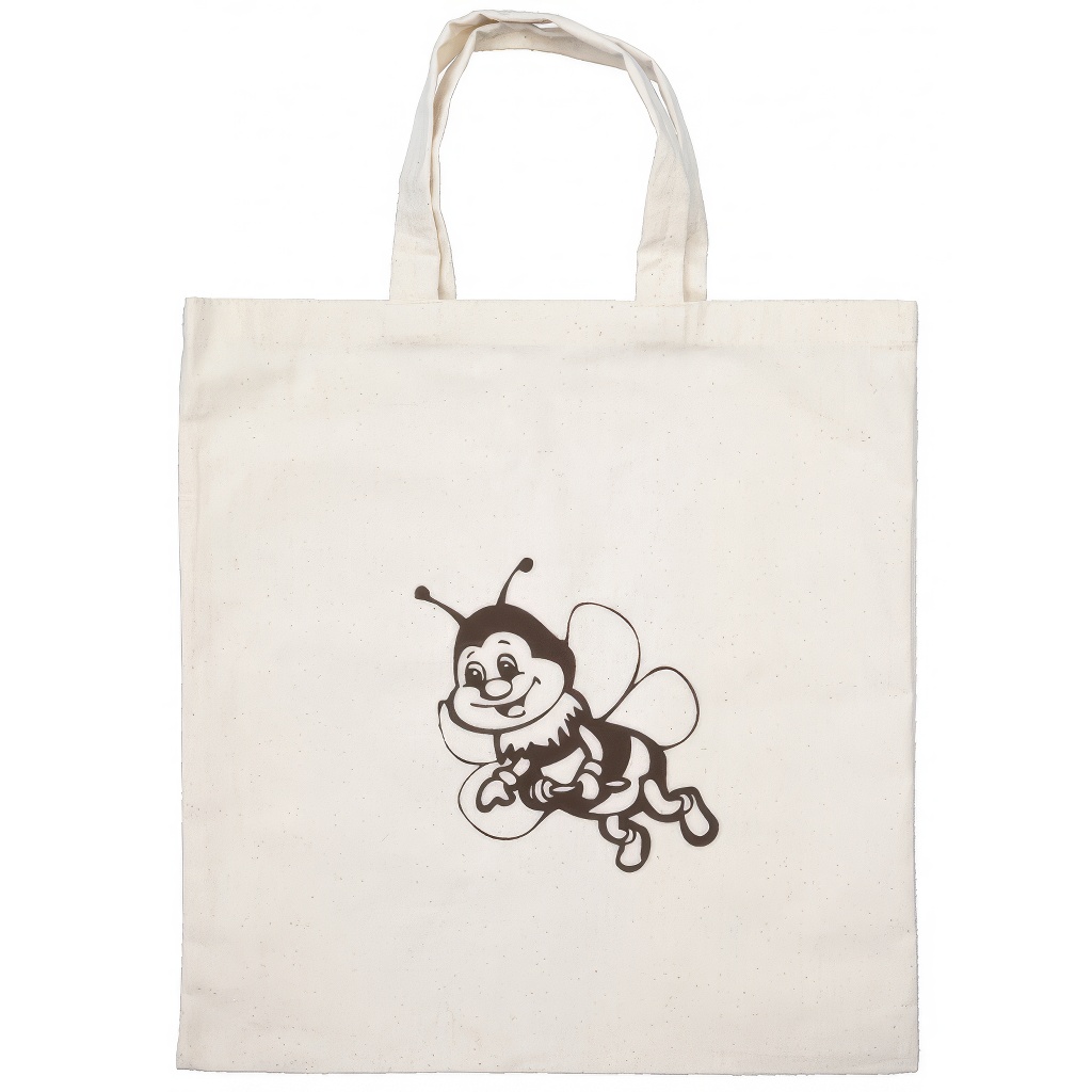 Bolsa de algodón ApiSina Abeja 37,5 x 41
