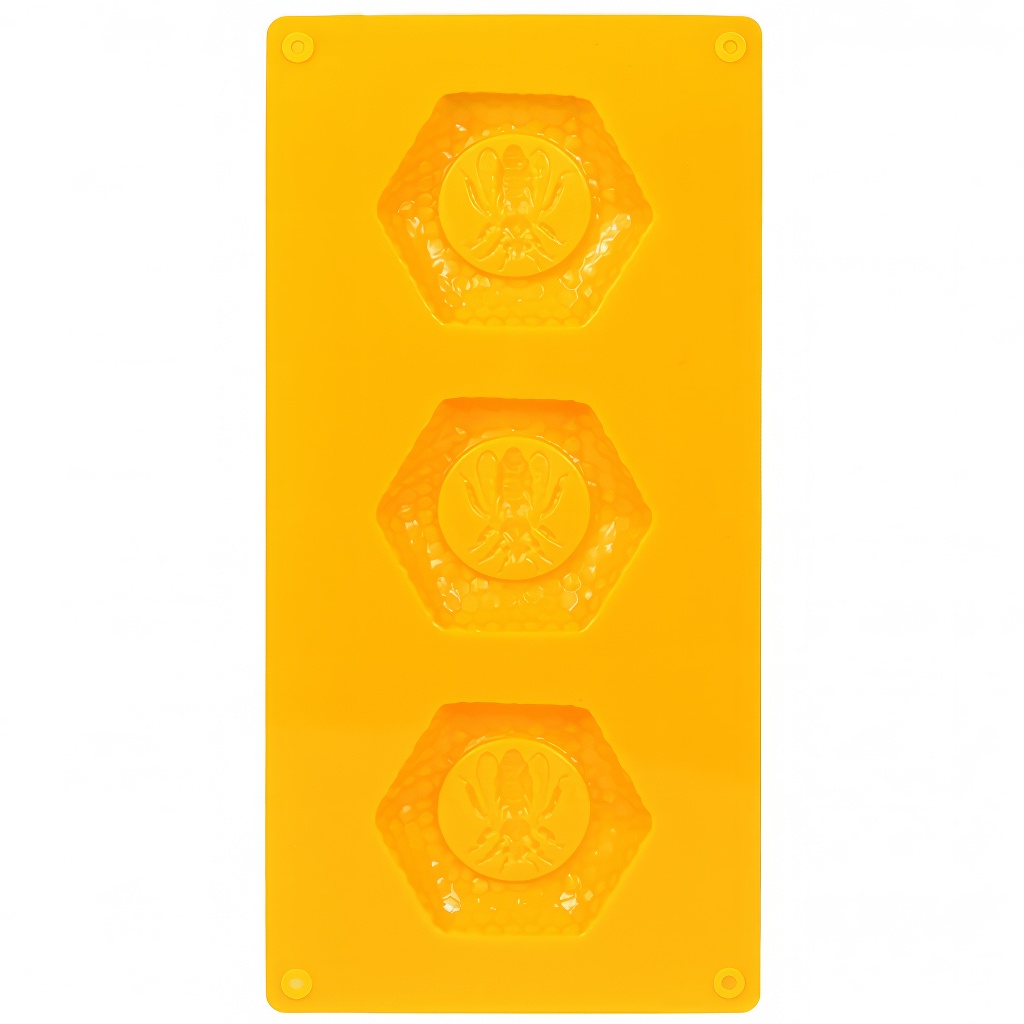 Molde de silicona abeja en panal
