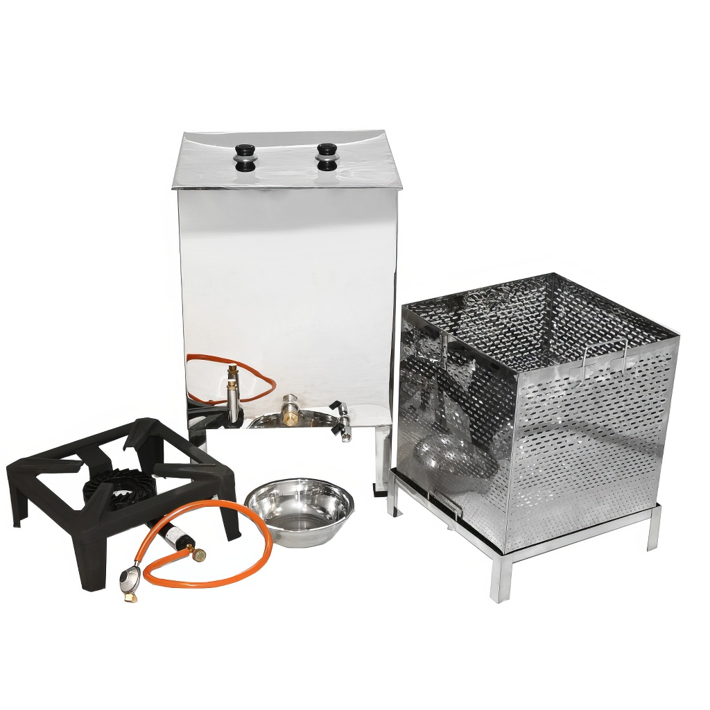 Fundidor de cera Mellarius con hornillo de gas 50 x 50 cm
