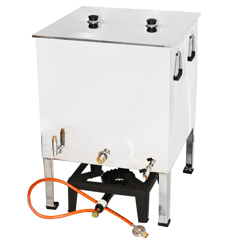 Fundidor de cera Mellarius con hornillo de gas 62 x 62 cm