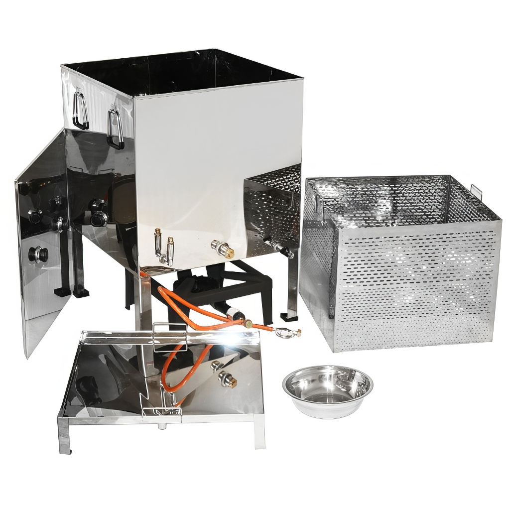 Fundidor de cera Mellarius con hornillo de gas 62 x 62 cm