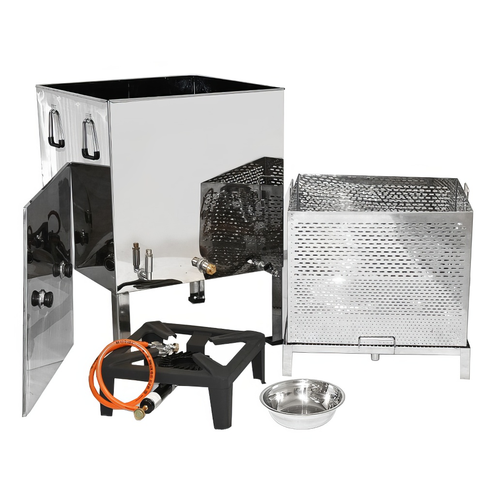 Fundidor de cera Mellarius con hornillo de gas 62 x 62 cm