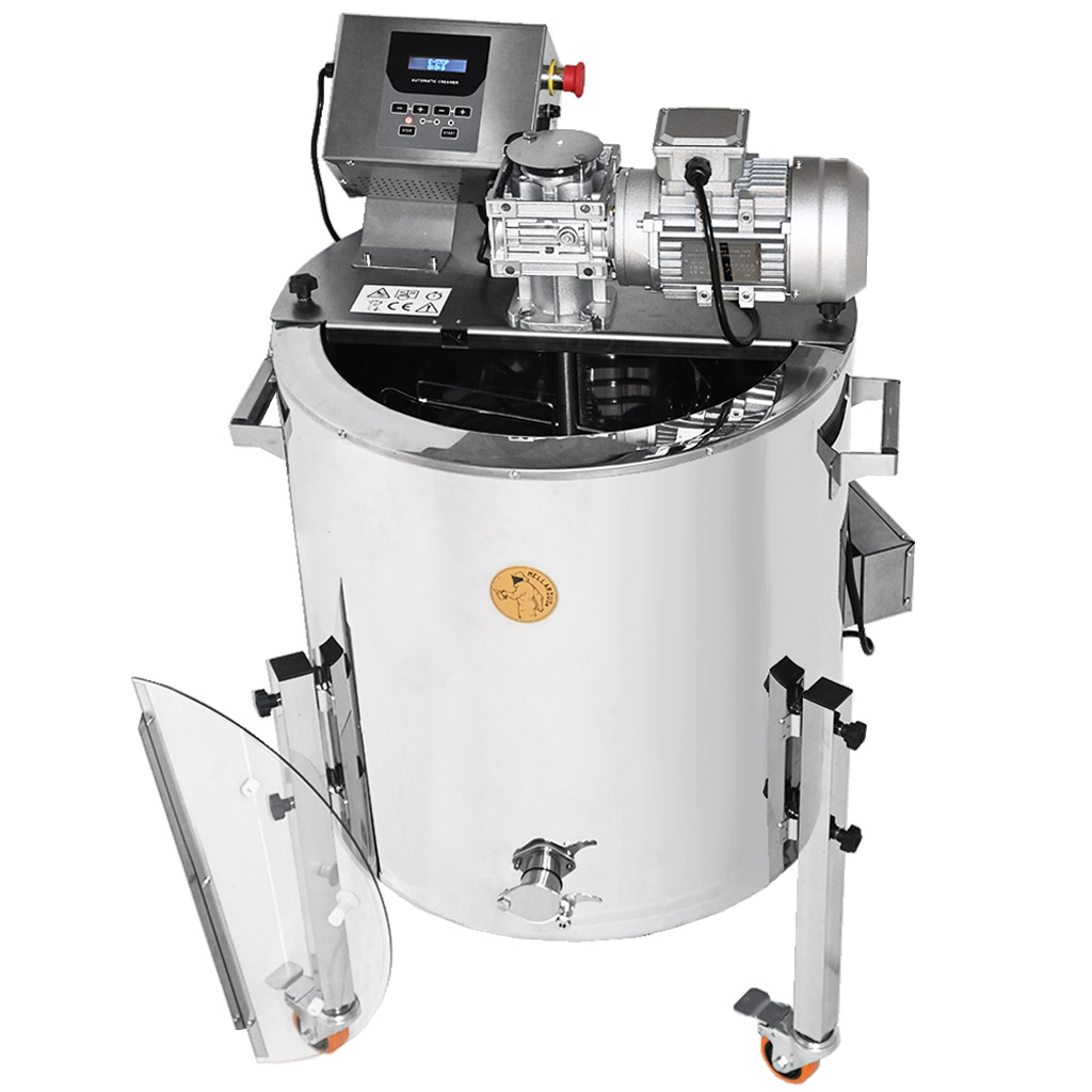 Dispositivo para cremar miel con calentamiento Mellarius MaxiLine 230 V capacidad 100 kg - automático