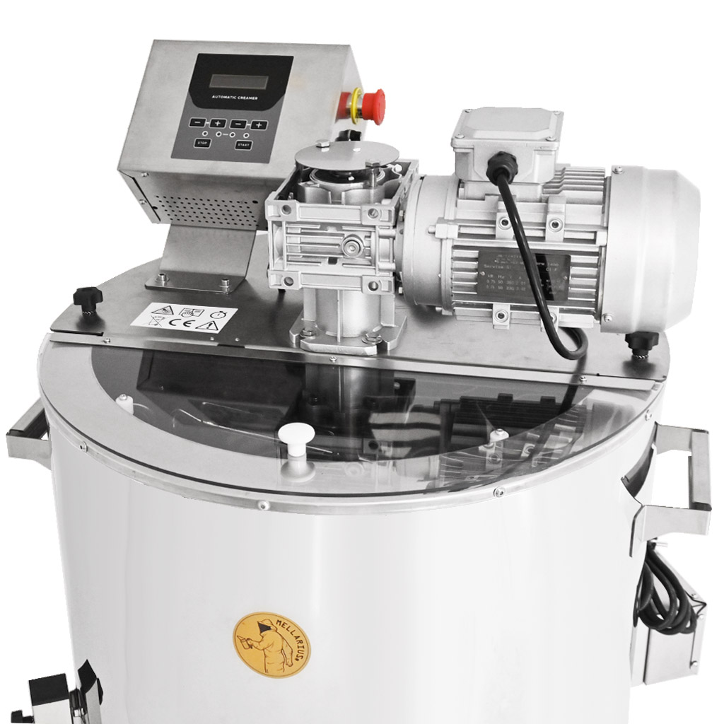 Dispositivo para cremar miel con calentamiento Mellarius MaxiLine 230 V capacidad 100 kg - automático