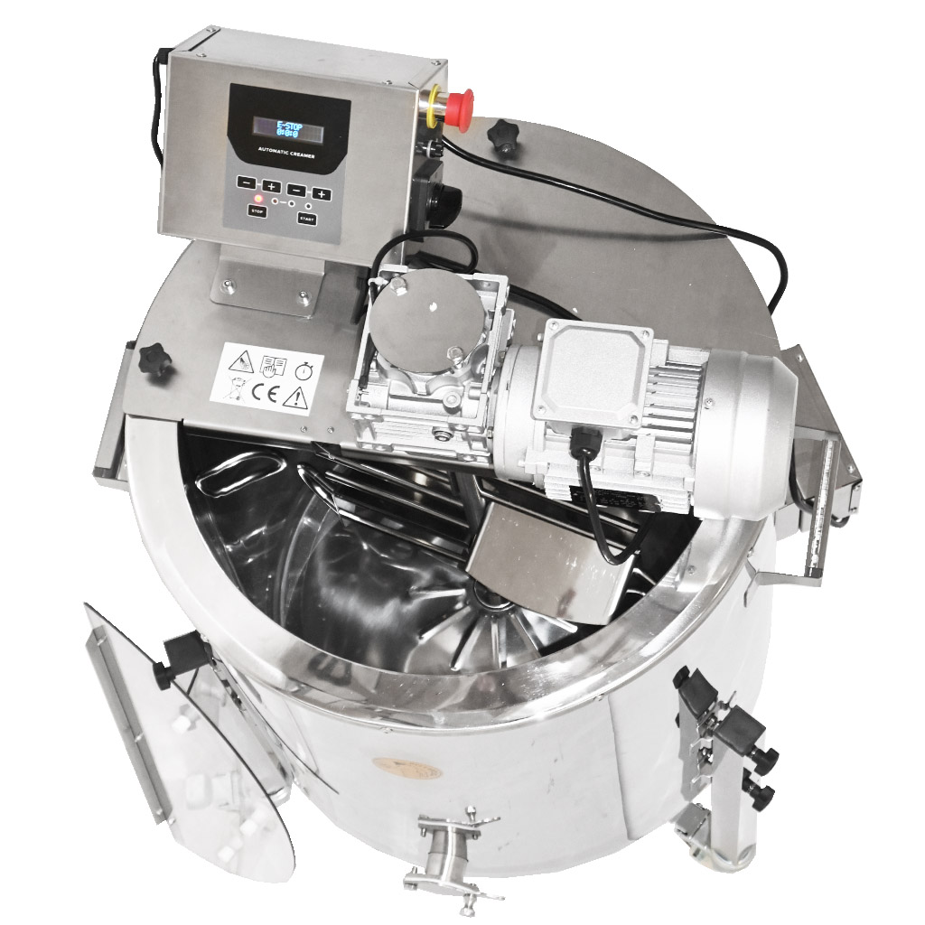 Dispositivo para cremar miel con calentamiento Mellarius MaxiLine 230 V capacidad 100 kg - automático