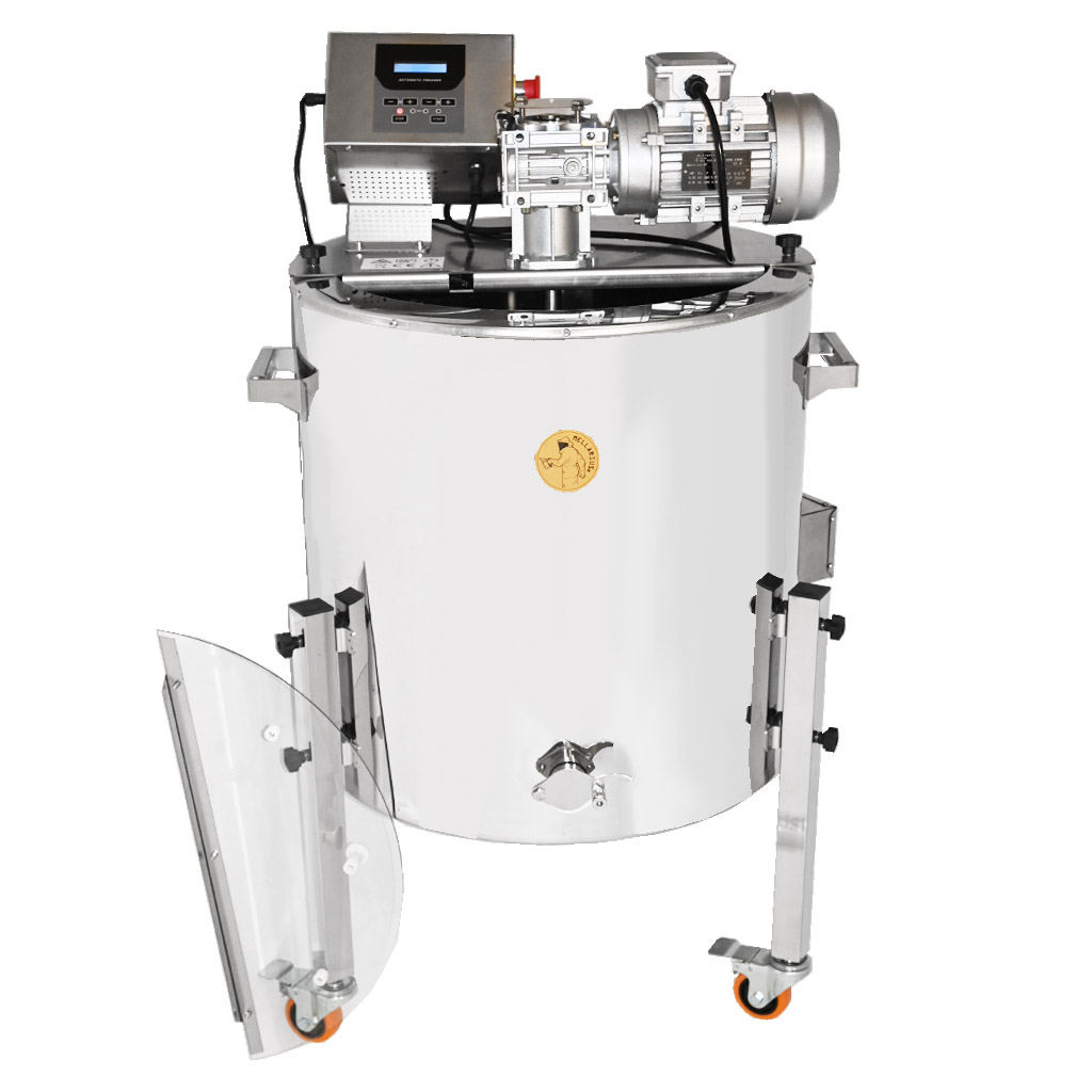 Dispositivo para cremar miel con calentamiento Mellarius MaxiLine 230 V capacidad 100 kg - automático