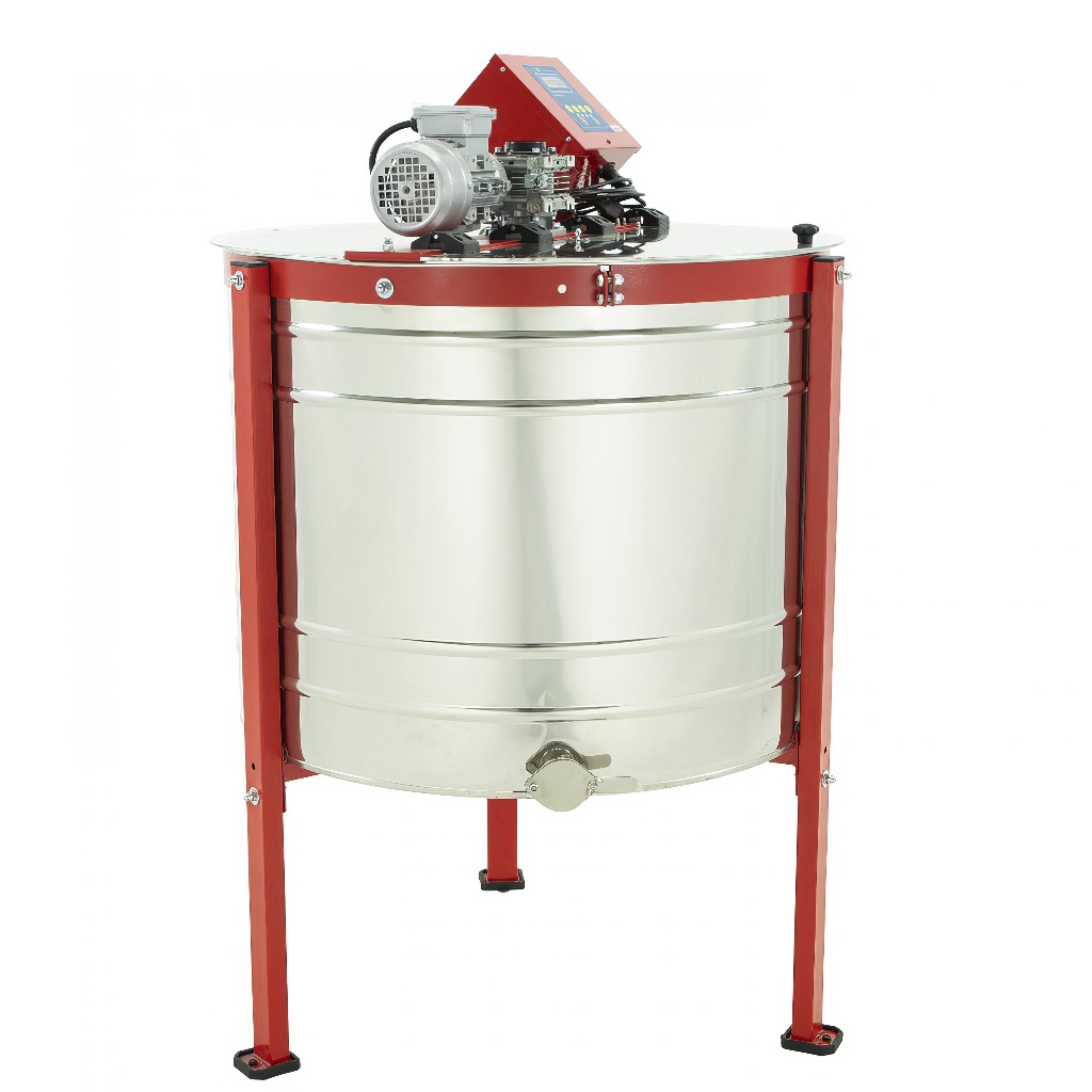 Extractor de miel Lysoň Clasic 6 c. reversible aut. el. 230V motor arriba P80 39x24