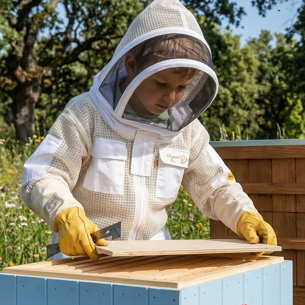 Traje de apicultura infantil con ventilación Elegant Bee talla: S-XXL
