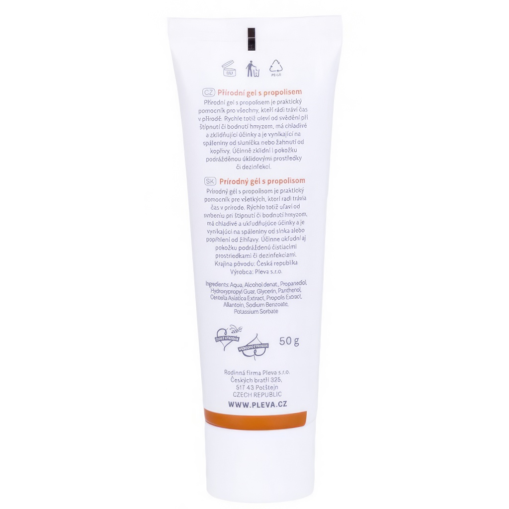 Gel natural con propóleo - 50g