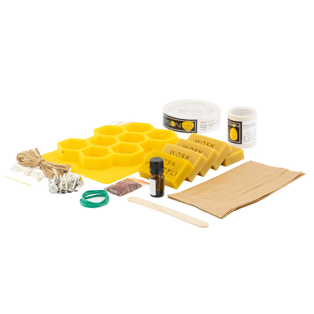Set creativo para fabricación de velas - motivo apícola