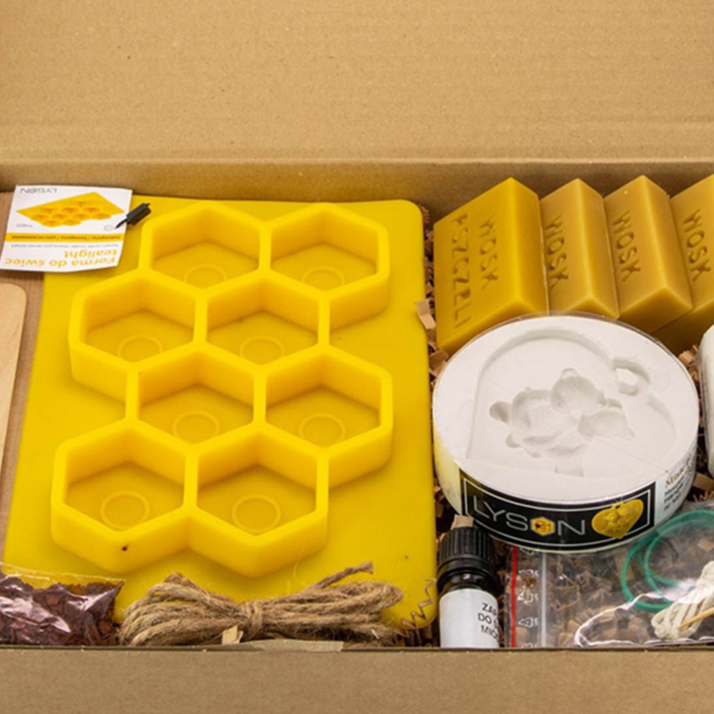 Set creativo para fabricación de velas - motivo apícola