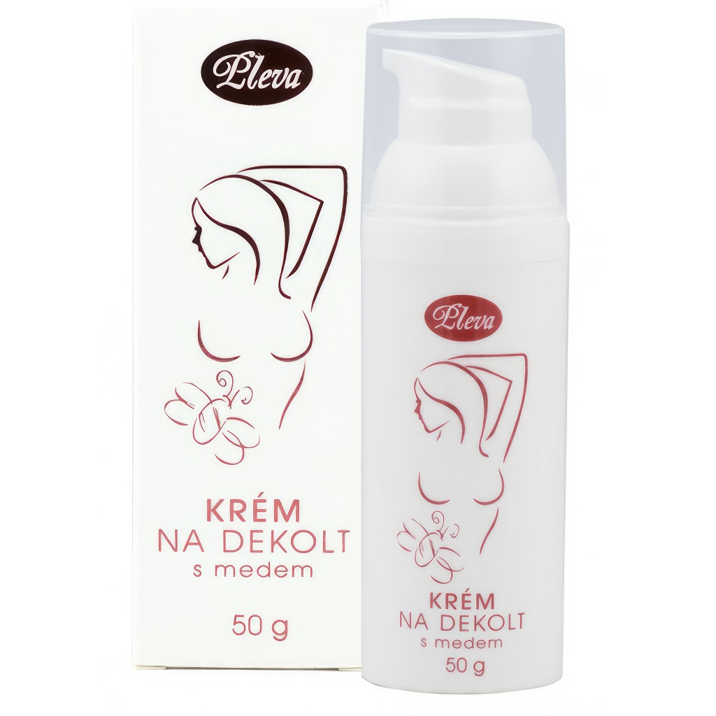 Crema Pleva para escote con miel - 50 g