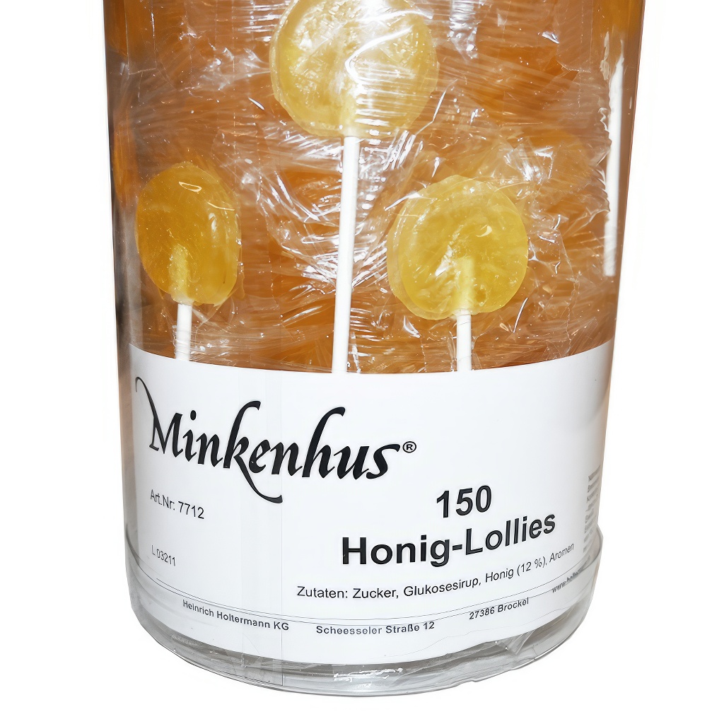 Piruleta de miel Minkenhus® - 150 unidades
