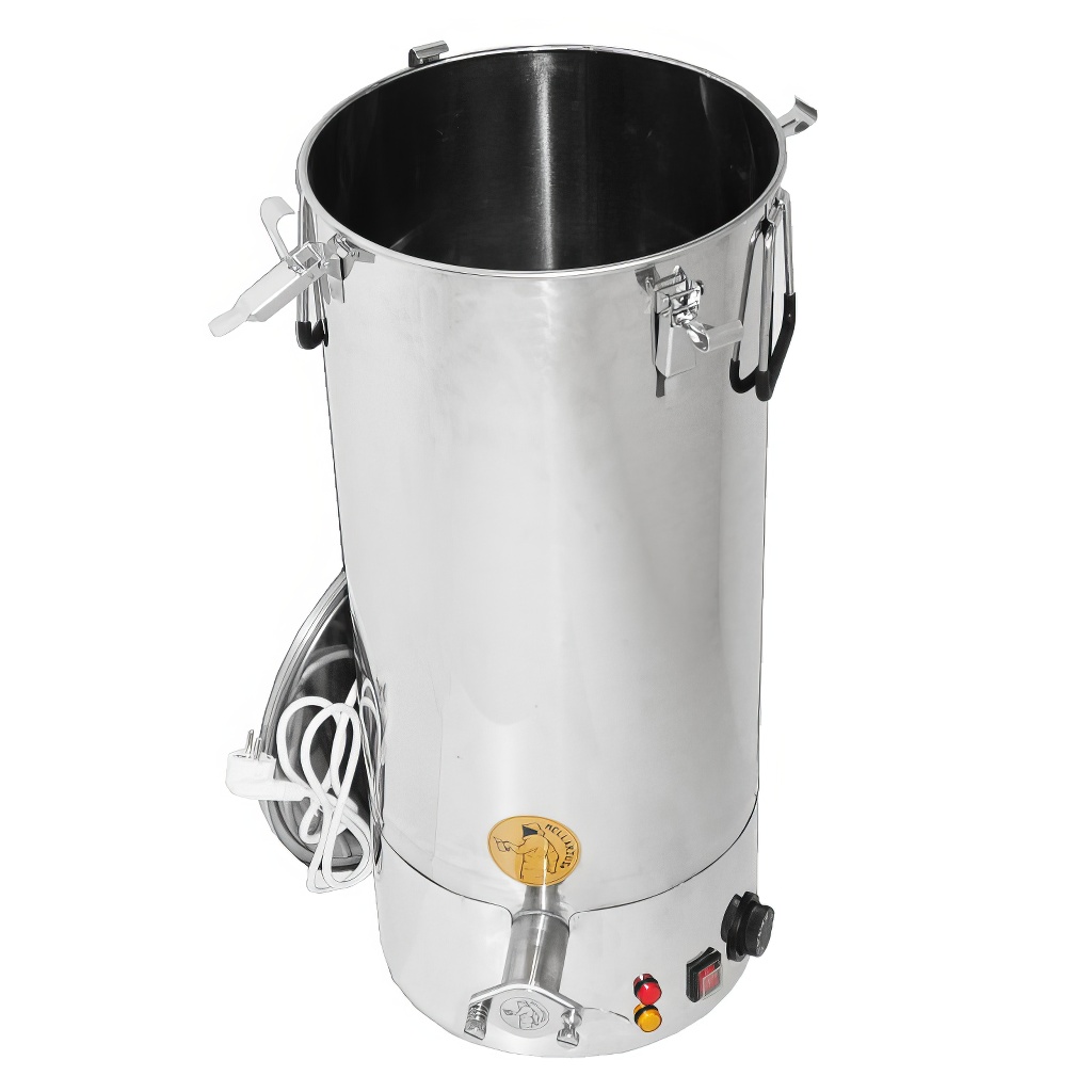 Tanque de extracción Mellarius MaxiLine 50 kg con elemento calefactor integrado