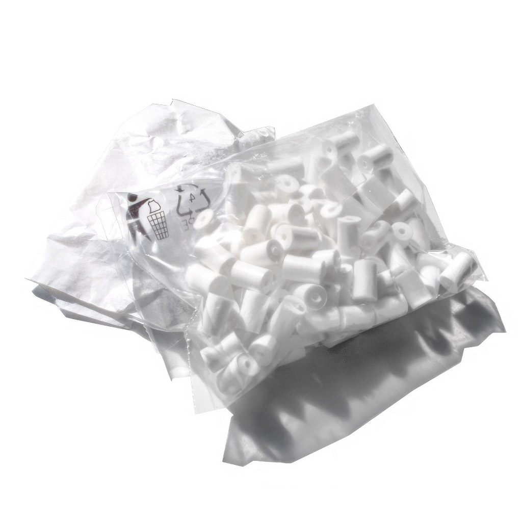 Separadores con clavos - blancos - 100 piezas