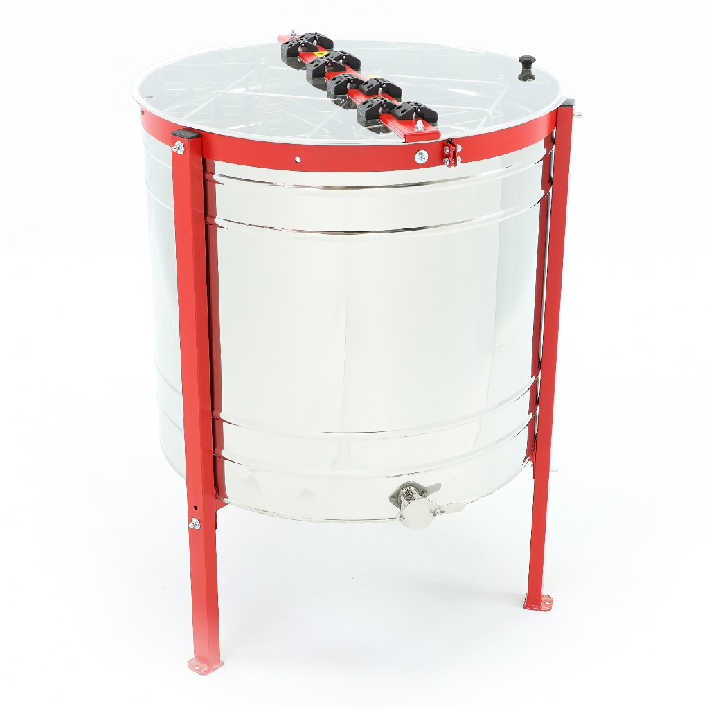 Extractor de miel Lysoň Optima 6 c. automático reversible eléctrico 12/230V P80 Langstroth
