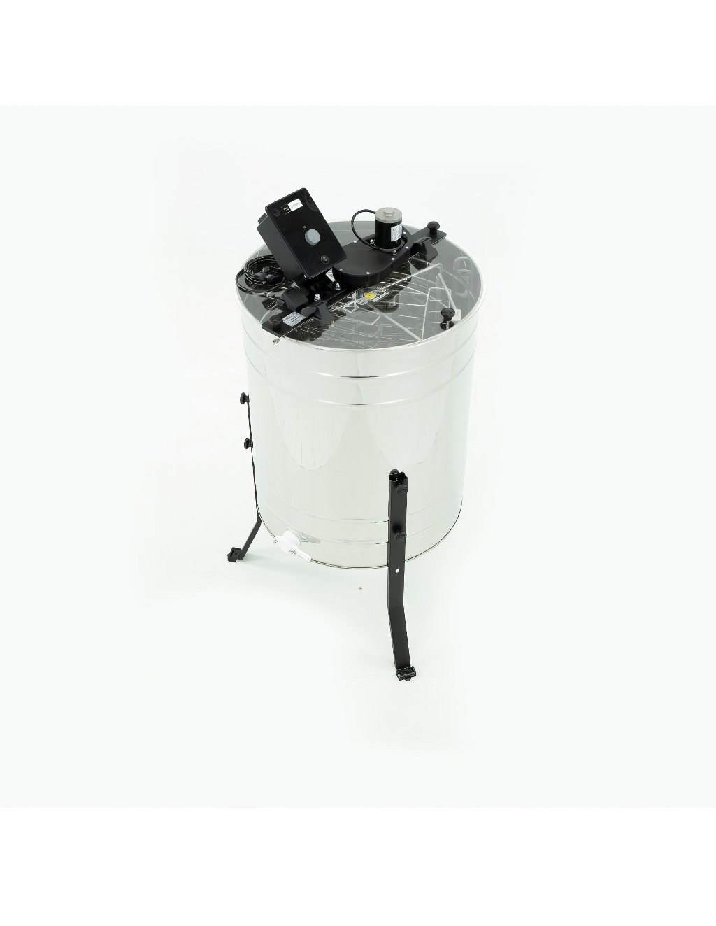 Extractor de miel Lysoň Basic 4 cuadros manual reversible eléctrico 230V Langstroth P60
