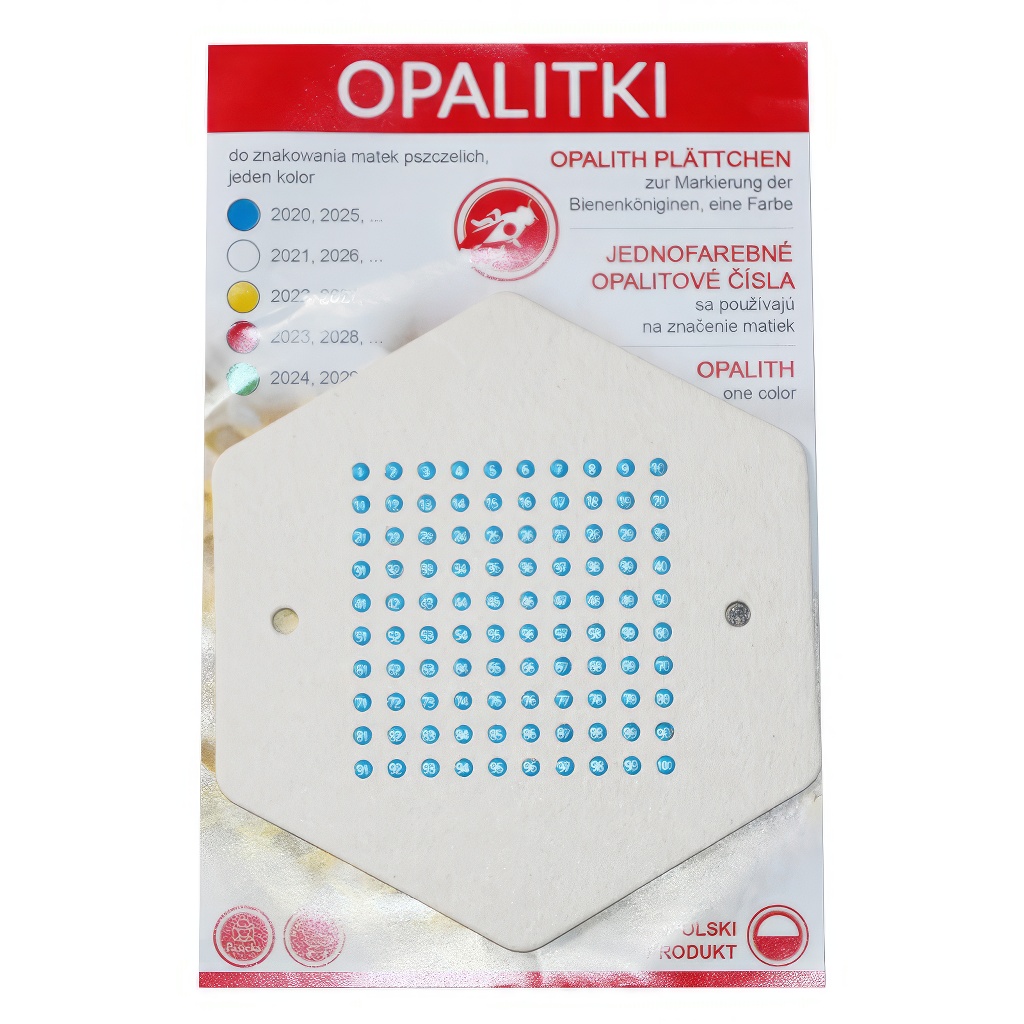 Placas de opalita - 1-100 PL varios colores