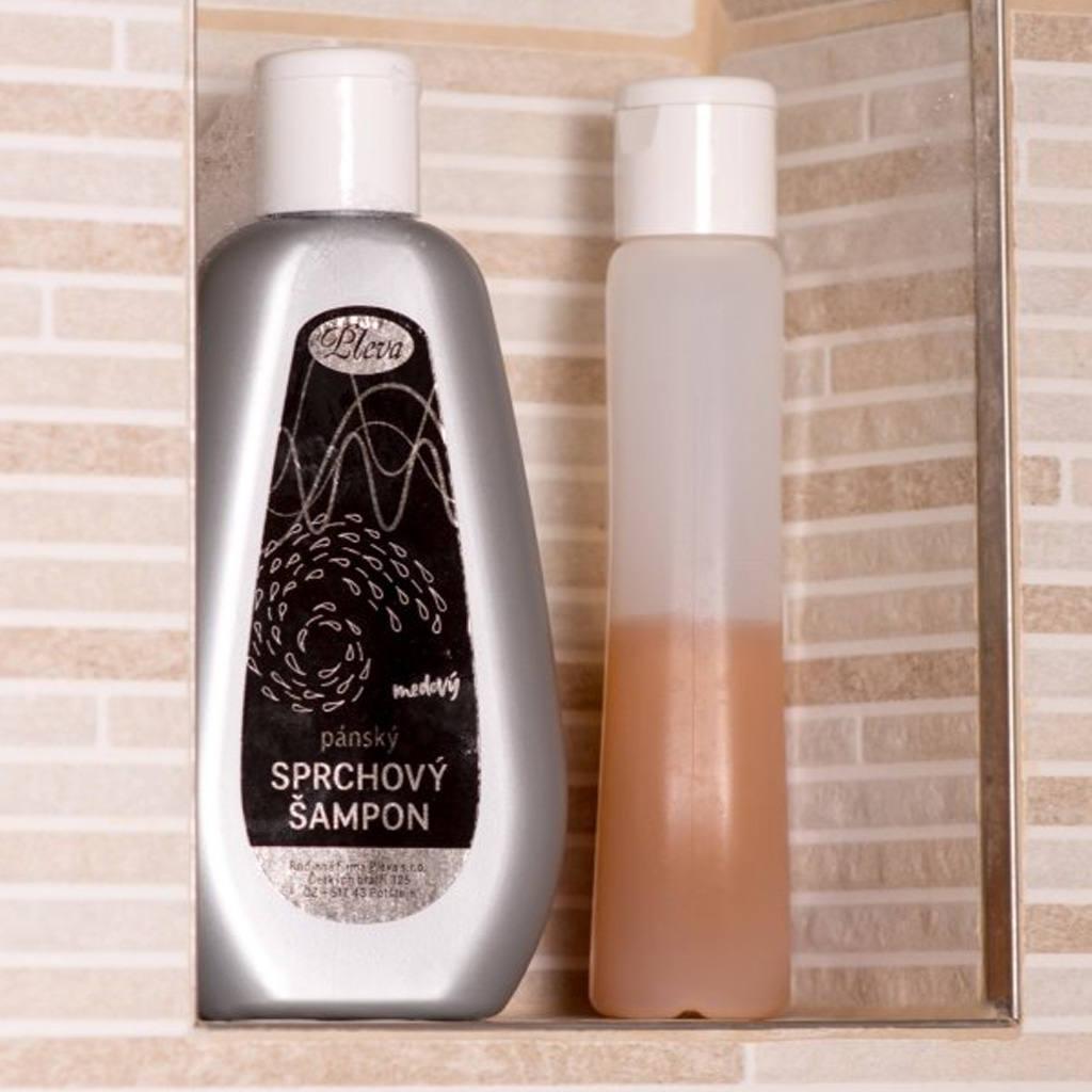 Champú de ducha para hombre con cera de abejas Pleva 200 g