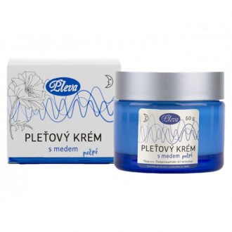 Crema facial con miel para la noche 50 g