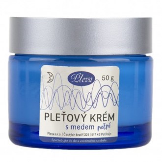 Crema facial con miel para la noche 50 g