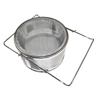 Colador alto (tamiz) doble entrada 25 cm con asas