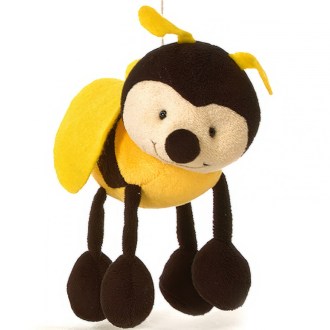 Abeja de peluche Lilly D - 18 cm