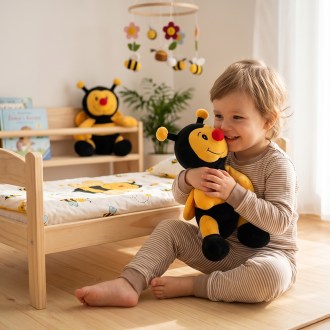 Abeja de peluche - 20 cm