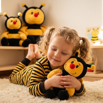 Abeja de peluche - 35 cm