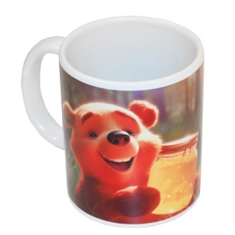 Taza con motivo infantil de osito