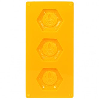 Molde de silicona abeja en panal