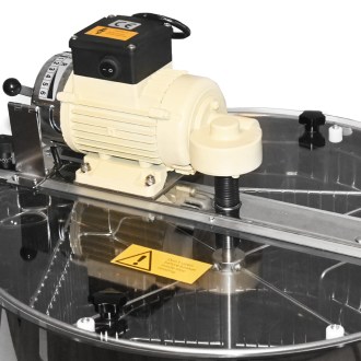 Extractor de miel con tanque Mellarius OptiLine 4 cuadros con motor eléctrico de 230V P52