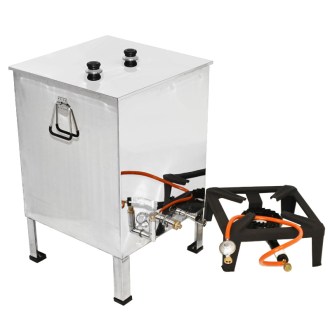 Fundidor de cera Mellarius con hornillo de gas 50 x 50 cm