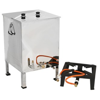 Fundidor de cera Mellarius con hornillo de gas 50 x 50 cm
