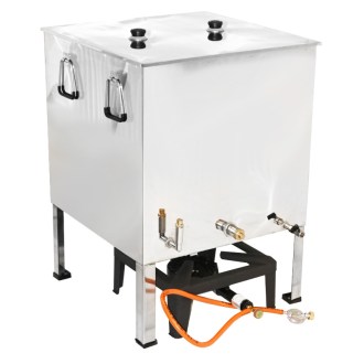 Fundidor de cera Mellarius con hornillo de gas 62 x 62 cm