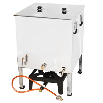 Fundidor de cera Mellarius con hornillo de gas 62 x 62 cm