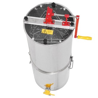 Extractor de miel con tanque Mellarius OptiLine 3 radios manual P40