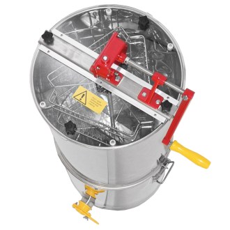 Extractor de miel con tanque Mellarius OptiLine 3 radios manual P40