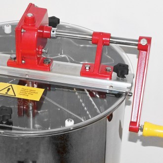 Extractor de miel con tanque Mellarius OptiLine 3 radios manual P40