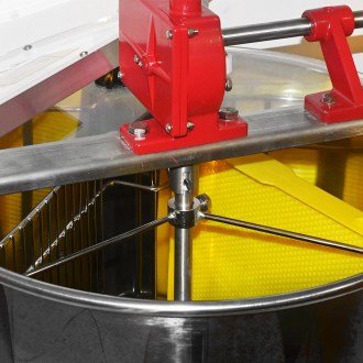 Extractor de miel con tanque Mellarius OptiLine 3 radios manual P40