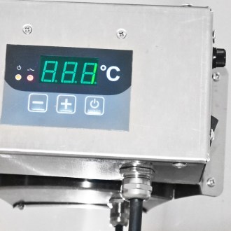 Dispositivo para cremar miel con calentamiento Mellarius MaxiLine 230 V capacidad 100 kg - automático