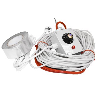 Cable calefactor con regulación Mellarius - 17,5 m