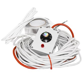 Cable calefactor con regulación Mellarius - 17,5 m