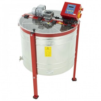 Extractor de miel Lysoň Clasic 6 c. reversible aut. el. 230V motor arriba P80 39x24