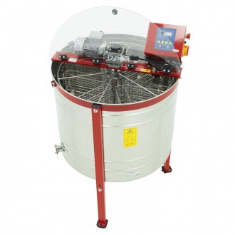 Extractor de miel Lysoň Clasic 6 c. reversible aut. el. 230V motor arriba P80 39x24
