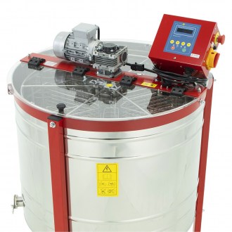 Extractor de miel Lysoň Clasic 6 c. reversible aut. el. 230V motor arriba P80 39x24