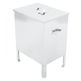 Fundidor de cera con hornillo de gas Mellarius - acero inoxidable - grande