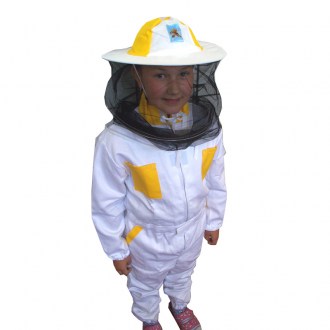 Mono de apicultura para niños, talla: 104-164